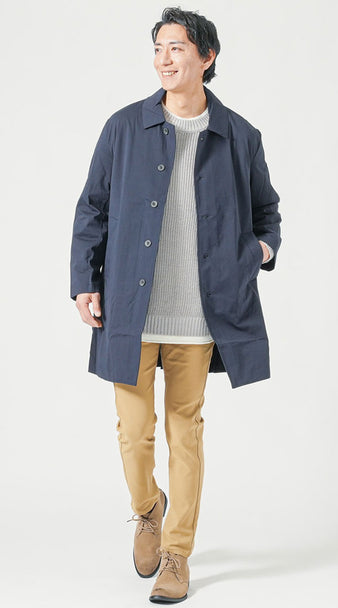 メンズの最低気温13度におすすめの服装