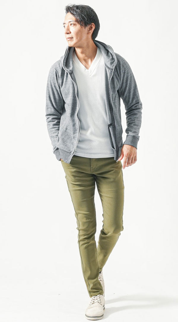 メンズにおすすめのチノパンコーデ