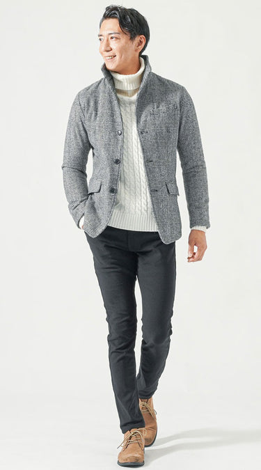 ５０代男性が合わせやすいチノパンコーデ