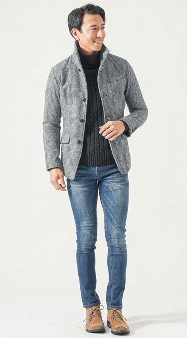 3つの解決策を備えた50代男性が若々しく見えるコーディネート