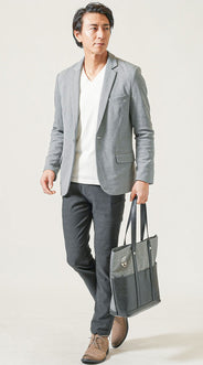 40代メンズに相応しい秋のブーツコーデ