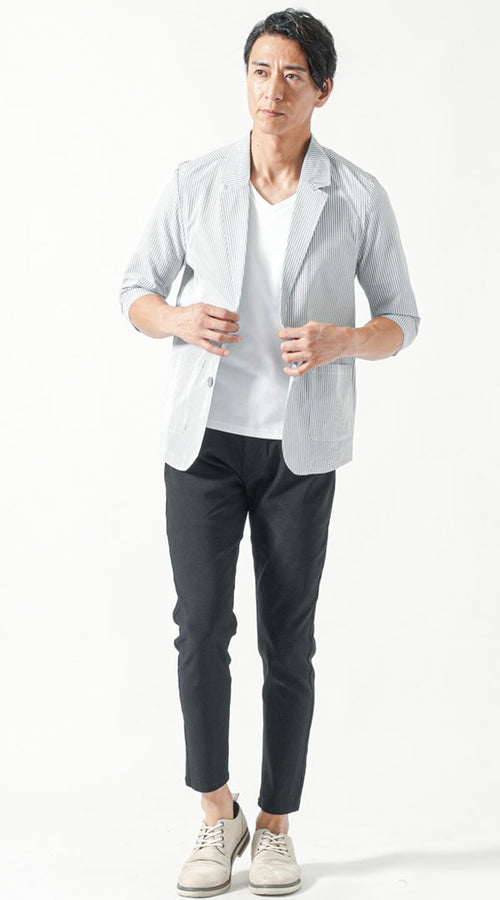 40代メンズにおすすめのサマージャケットコーデ