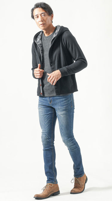 メンズにおすすめのジーパンに合う秋コーデ
