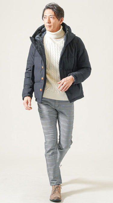 12月~2月の年末年始・冬のの服装コーデ例