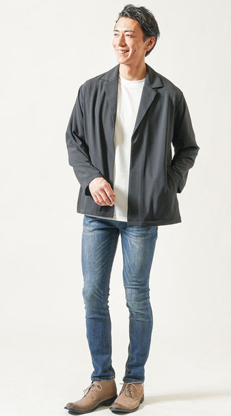 30代メンズにおすすめのスキニージーンズコーデ