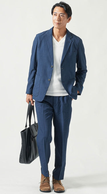 2つの要素の入った30代男性の街コン・婚活パーティーにふさわしい服装例