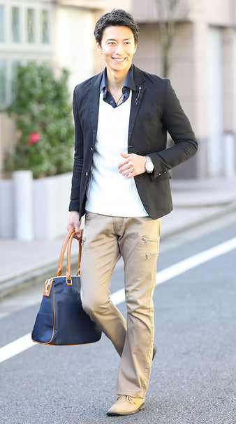 おしゃれな40代の春夏秋冬メンズファッションコーディネート