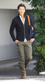 40代メンズにおすすめのカーキパンツコーデ