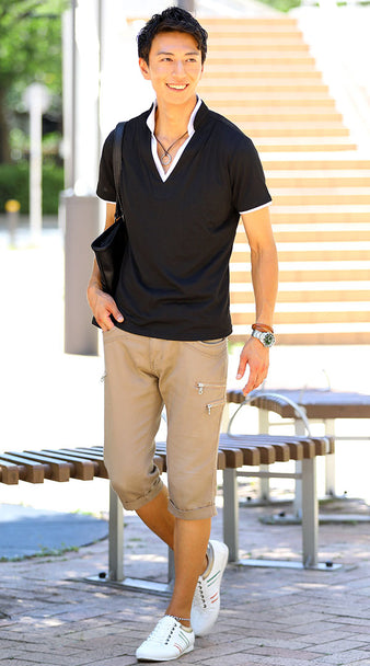 50代メンズトートバッグコーディネート