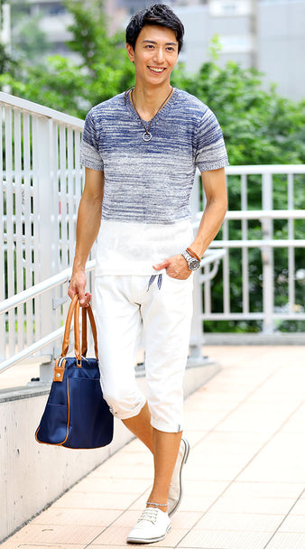 50代メンズトートバッグコーディネート