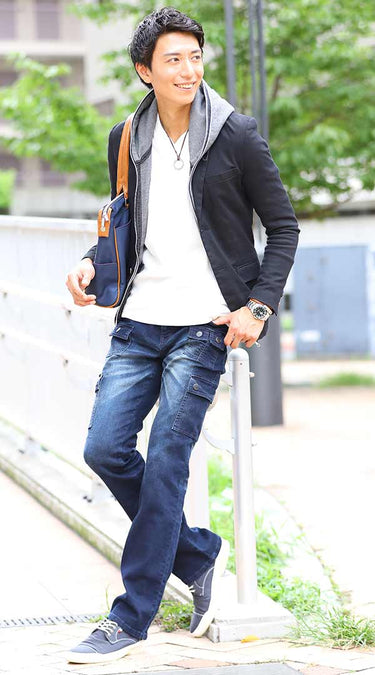 50代メンズにおすすめのおしゃれなジーンズファッションの例