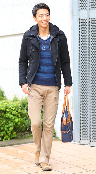 ライダースジャケットを着こなすための参考コーディネートをチェック!・着こなし例