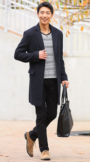 チェスターコーディネート