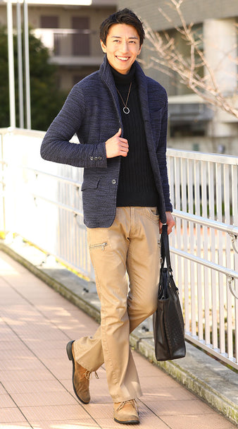 ケーブルニット