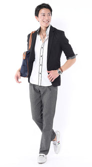 メンズにおすすめのドライビングシューズコーディネート