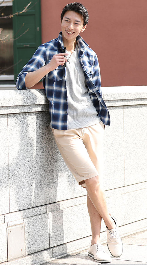 40代メンズにおすすめのハーフパンツコーデ