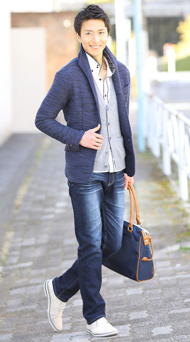 50代メンズにおすすめのおしゃれなジーンズファッションの例