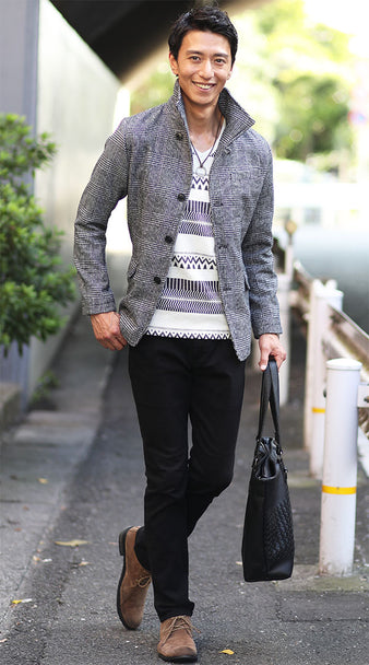 黒パンツコーデ