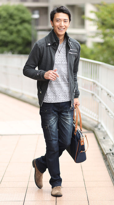 40代メンズにおすすめのジーンズコーデの例