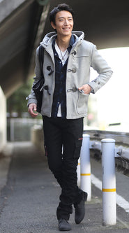 メルトンジャケットコーディネート