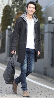 チェスターコートコーディネート