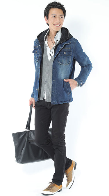 おすすめバッグを使ったコーディネート例