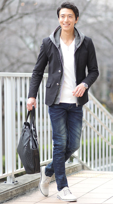 50代メンズにおすすめのおしゃれなジーンズファッションの例