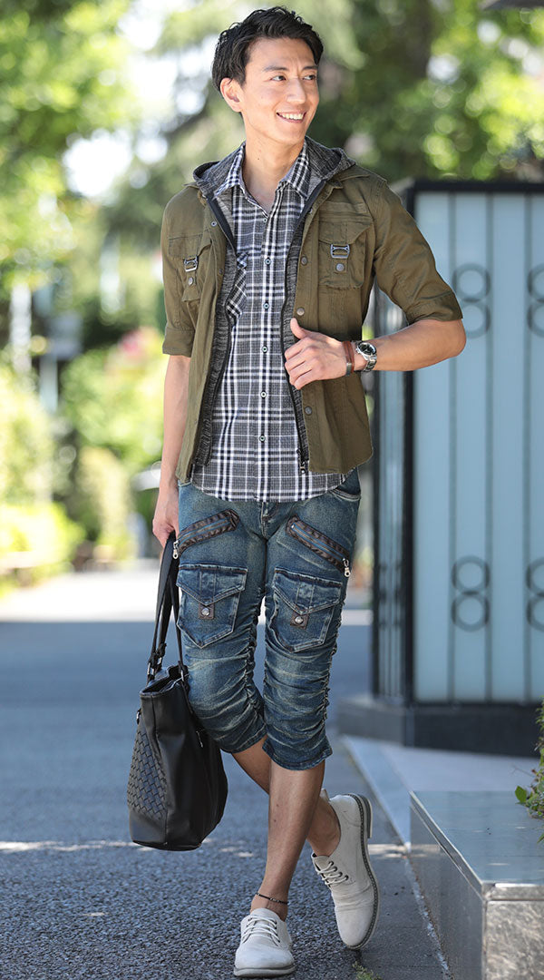 ミリタリージャケットメンズコーデ 春/夏/秋/冬【40代50代30代に