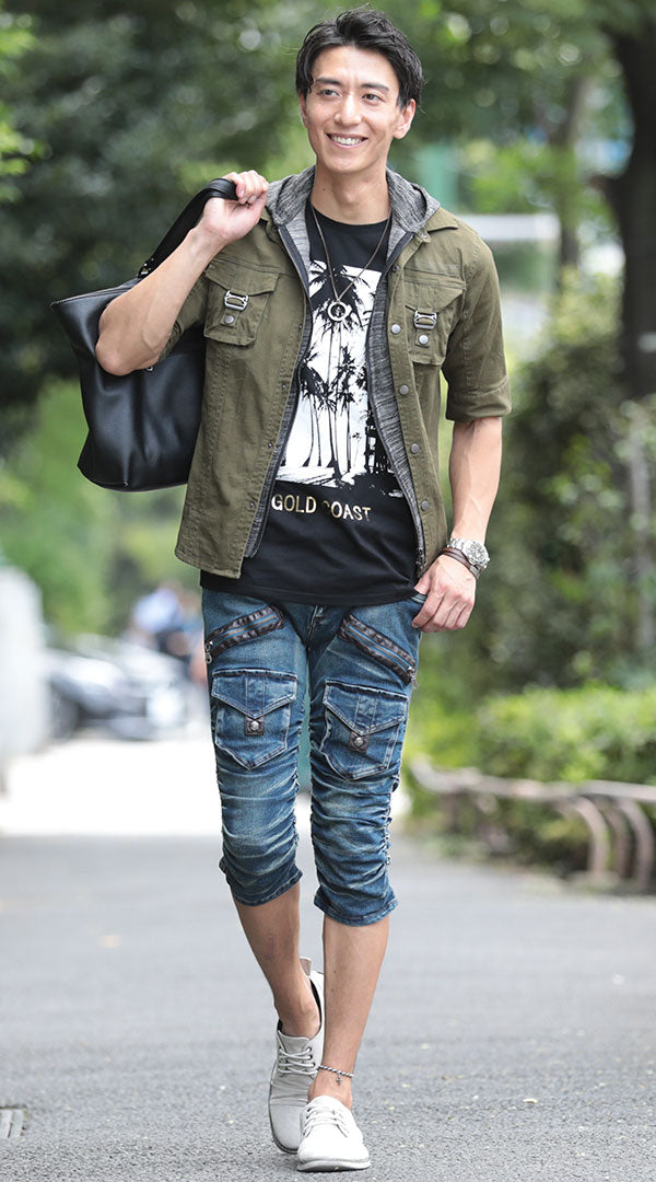 ミリタリージャケットメンズコーデ 春/夏/秋/冬【40代50代30代に