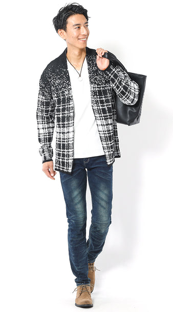 50代メンズにおすすめのおしゃれなジーンズファッションの例