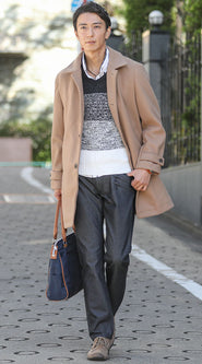 チェスターコーディネート