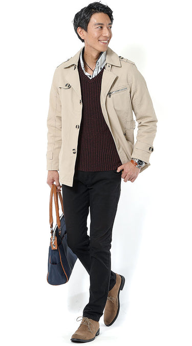 おすすめバッグを使ったコーディネート例