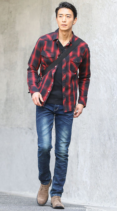 40代メンズにおすすめのジーンズコーデの例