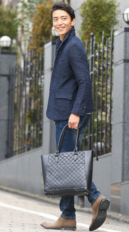 ジーンズ×ジャケットのコーディネート