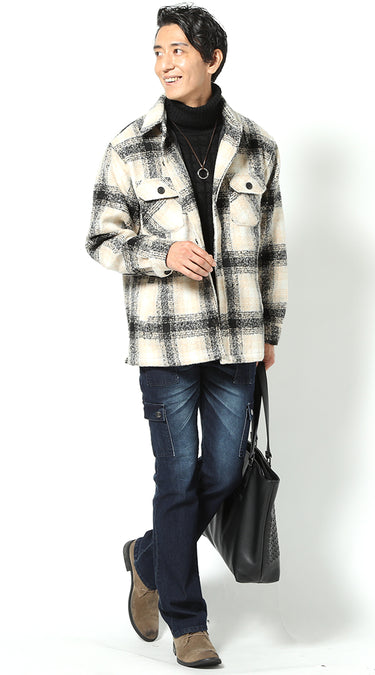 30代メンズにおすすめのタートルネックの着こなし