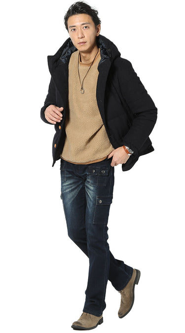 冬のデートにパーカーやスウェットを着ていきたい