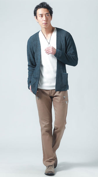 メンズにおすすめの正しいサイズ感で選んだパンツコーデ例