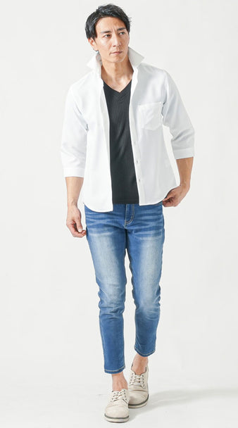 メンズの気温31度のおすすめのコーデ