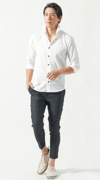 40代メンズにおすすめの気温24度の服装