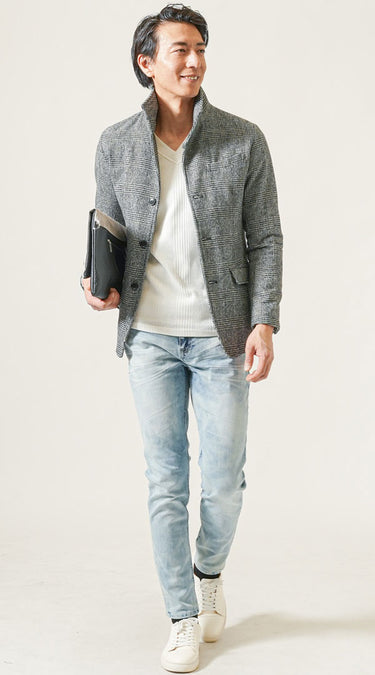 40代メンズにおすすめのジーンズコーデの例