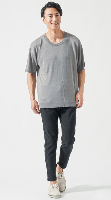 30代メンズにおすすめなパンツ夏コーデ例