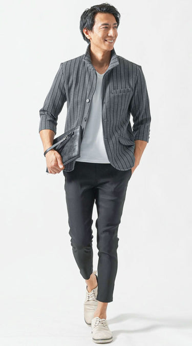 50代男性におすすめの休日バッグコーデの例