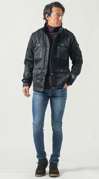 気温10度時の50代メンズにおすすめの服装の例