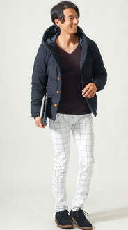 40代メンズに相応しい冬のブーツコーデ