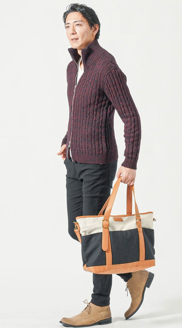 おすすめバッグを使ったコーディネート例