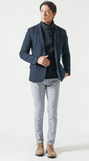 ５０代男性が合わせやすいチノパンコーデ