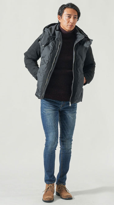 おじさん感ゼロのかっこいい50代ニットセーターコーディネート