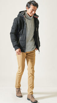 冬のおすすめ全身コーデメンズ