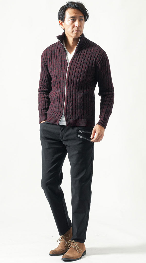 50代メンズファッションのおしゃれな秋コーデ
