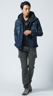 40代メンズにおすすめのカーキパンツコーデ